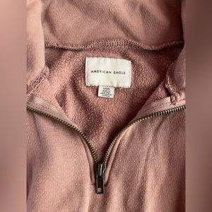 American Eagle Outfitters Quarter Zip semi-crop